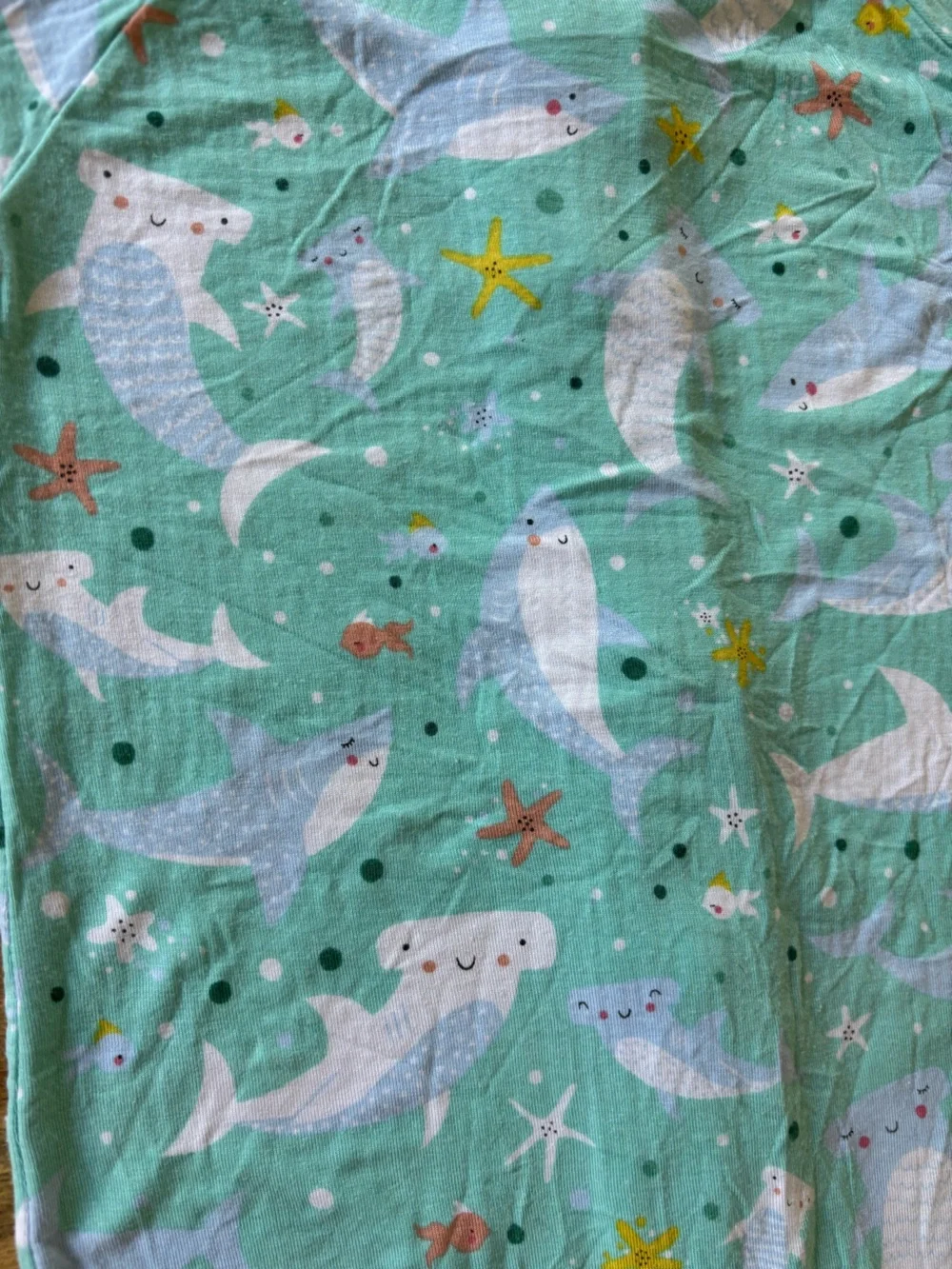 Little Sleepies - Shark Soiree Bamboo Viscose Zippy